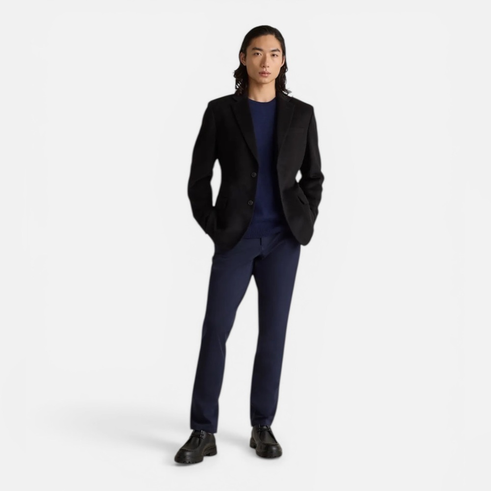 Quince 100% Cashmere Black Blazer Medium / New with Tags
